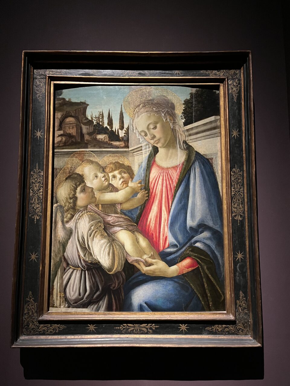 Sandro Botticelli - madonna con bambino e due angeli