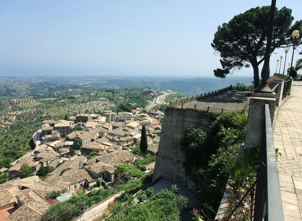 Gerace vista panoramica